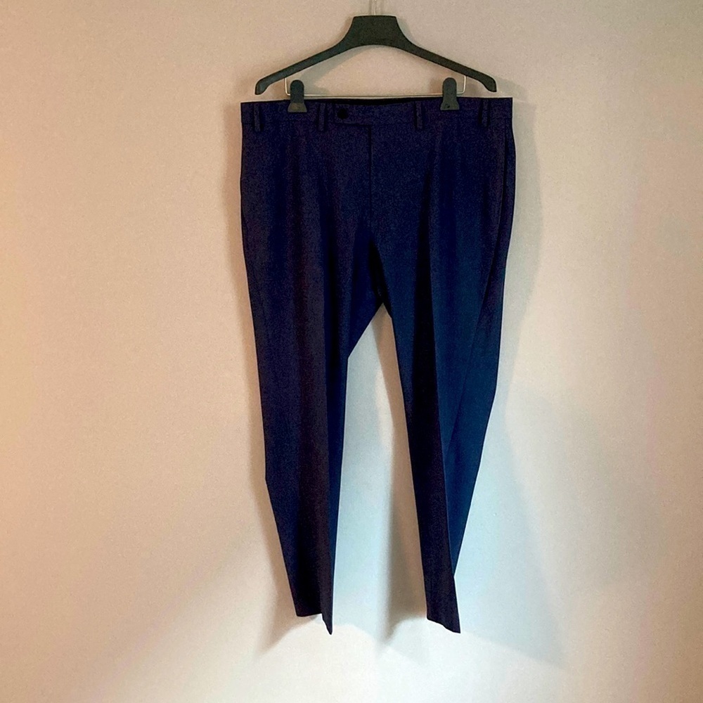Van Huesen 38x30 Slim Fit Flex Blue Slacks